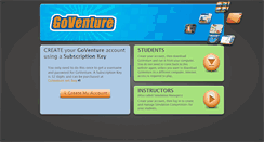 Desktop Screenshot of playgoventure.com