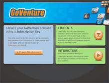 Tablet Screenshot of playgoventure.com